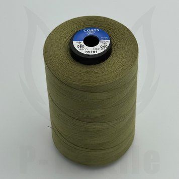 Нитки Coats Epic 80T40 5000М Олива 05761 2994080-05761 фото