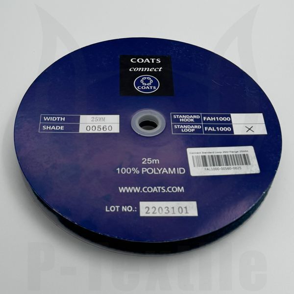 Застібка текстильна Standard Loop 25M Flange 25MM 00560 Синій FAL1000-00560-0025 фото