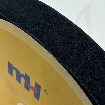 Застібка текстильна MH, Grade A Loop 25M size 38MM 09700 Чорний 6130-0022-09700 фото