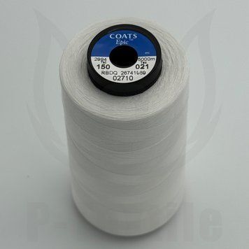 Нитки Coats Epic 150T21 5000М Молочний 02710 2994150-02710 фото