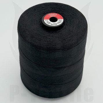 Нитки Coats Astra 30T80 5000М Чорний 09700 8754030-09700 фото
