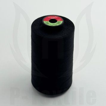 Нитки Coats EcoVerde Astra 120T27 5000М Чорний 09700 EV65120-09700 фото