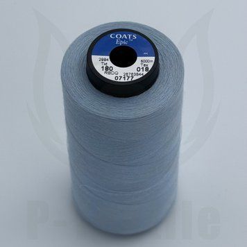 Нитки Coats Epic 180T18 5000М Блакитний 07177 2994180-07177 фото