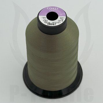 Нитки Coats Gral 180T14 5000М Олива 08597 1345180-08597 фото