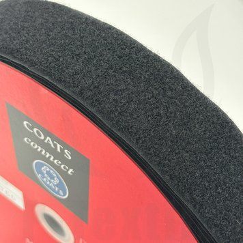 Застібка текстильна Connect FR Loop 25M Flange 50MM 09700 Чорний FAL1402-09700-0050 фото