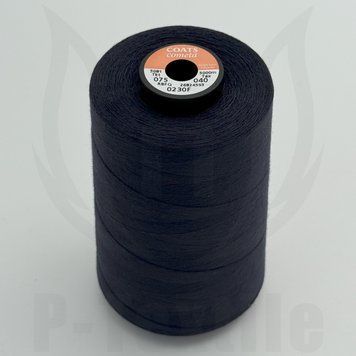 Нитки Coats Cometa 75Т40 5000М Темно-синій 0230F 5081075-0230F фото