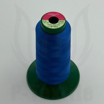 Нитки Coats EcoVerde Sylko 180T18 3000М Синій B7402 EV32180-B7402 фото