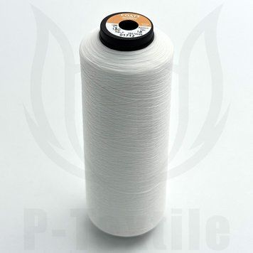 Нитки Coats Surfilor 180T18 5000М Білий 01712 1096180-01712 фото