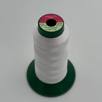 Нитки Coats EcoVerde Sylko 180T18 3000М Білий B1719 EV32181-B1719 фото