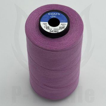 Нитки Coats Epic 120T24 5000М Фіолетовий 04382 2994120-04382 фото