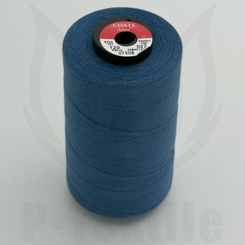Нитки Coats Astra 120T27 5000М Синій 07508 8754120-07508 фото