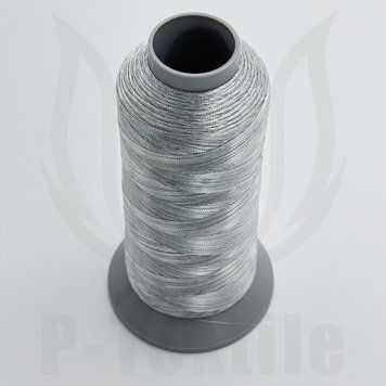Нитки Coats EcoVerde Sylko Metallic 120T27 3000М SILVER I8916 EV87120-I8916 фото