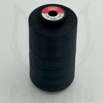 Нитки Coats Astra 120T27 5000М Чорний 09882 8754120-09882 фото