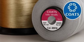 Нитки Coats SYLKO METALLIC